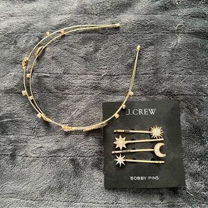 J.Crew Celestial Headband and Bobby Pins